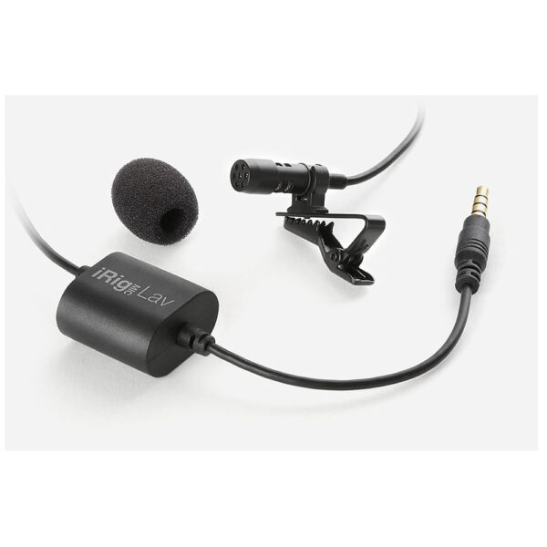 IK Multimedia iRig Mic Lav Microphone for iPhone and Android