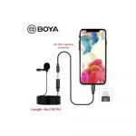 Boya BY-M2 Clip-on Lavalier Microphone for IOS Devices