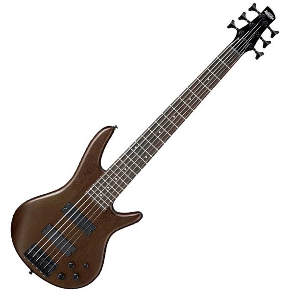 Ibanez GSR206B WNF 6 String Bass Guitar Walnut Flat
