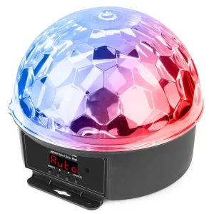 Beamz JB90R Mini Star Ball DMX LED 9 Colours