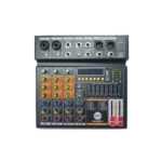 Powerworks R602BTU 4 Channel Mixer with Bluetooth and USB