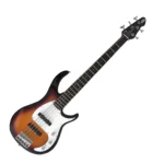 PEAVEY MILESTONE 5 BXP 5 STRING BASS GUITAR-sunburst