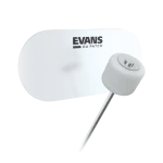 Evans EQ Bass Drum Patches Clear Plastic