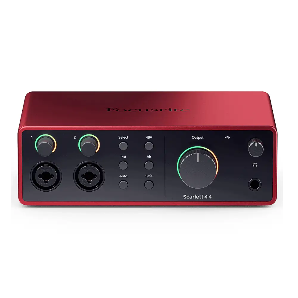 Focusrite Scarlett 4i4 4th Gen Audio Interface