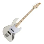 Gopherwood J Classic IV Bass Guitar Floral White