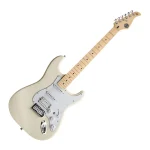 Gopherwood S Classic III Electric Guitar Floral White