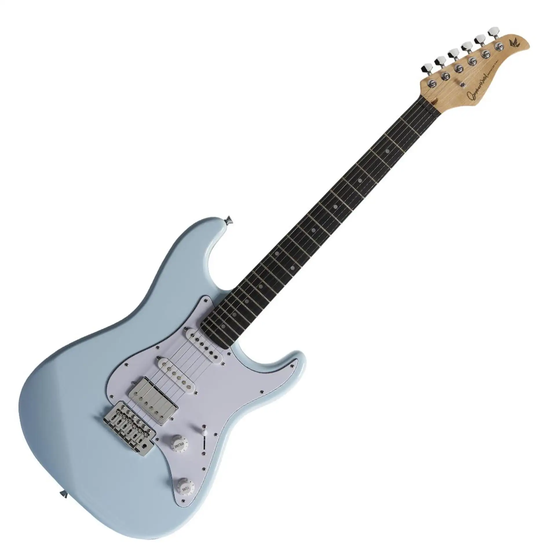 Gopherwood S modern II Electric Guitar Uranus Blue