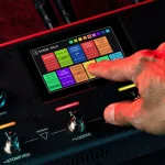 Headrush MX5 Multi-Effects Pedal touch screen