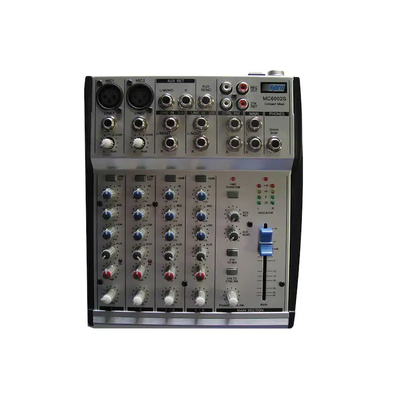 Hybrid MC6002S 6-Channel Mixer