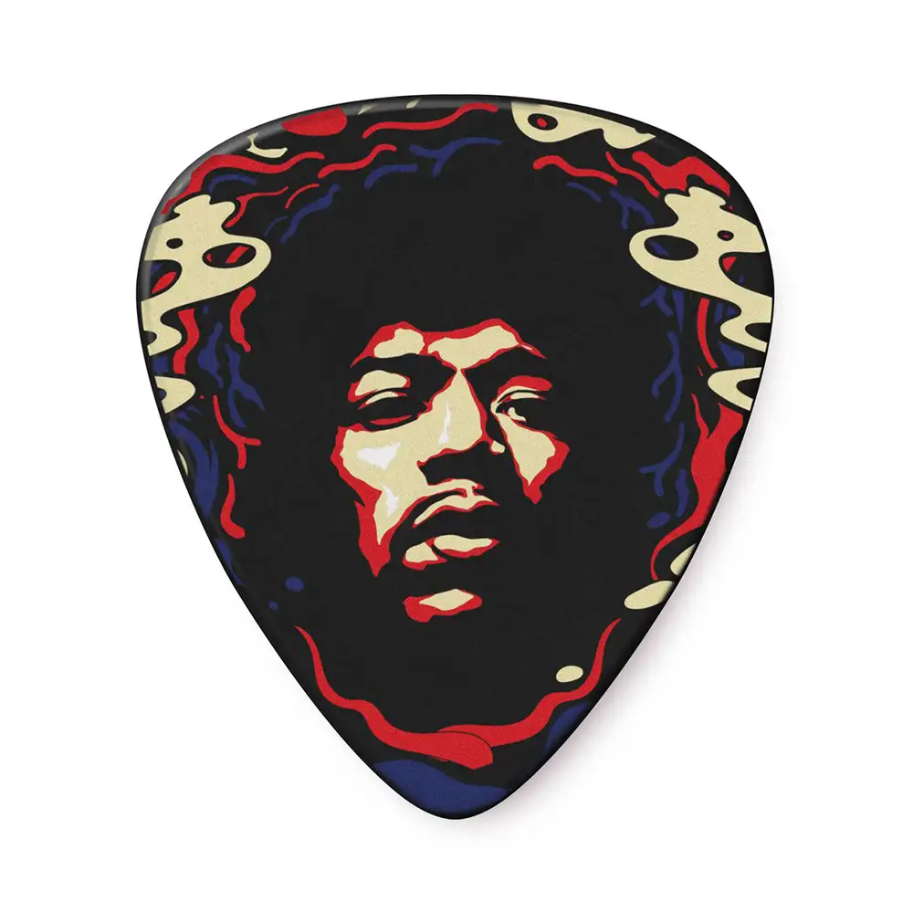 Jim Dunlop Plectrum/Pick Jimi Hendrix '69 Psych Series 6-Pack