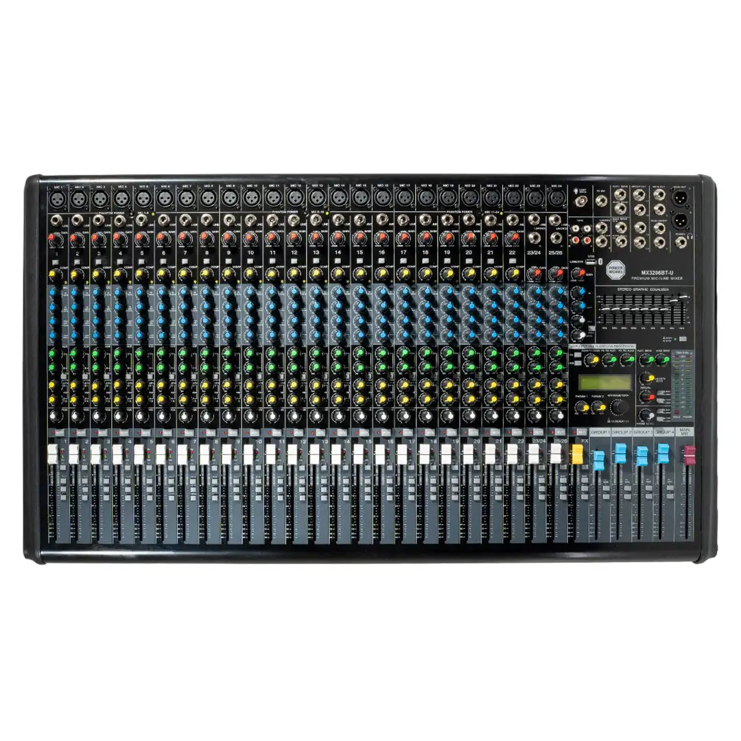 Power Works MX3206 BT-U Analogue Mixer