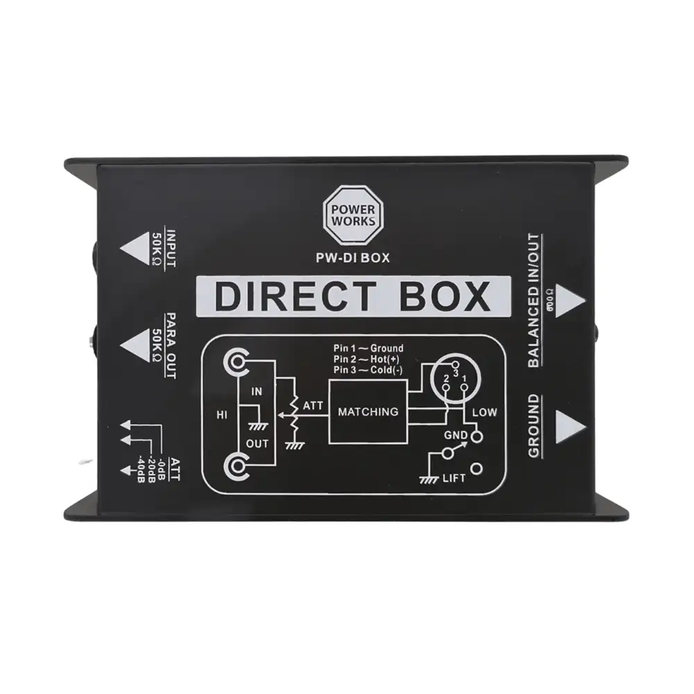 PowerWorks PW-DI-1 Professional DI-Box