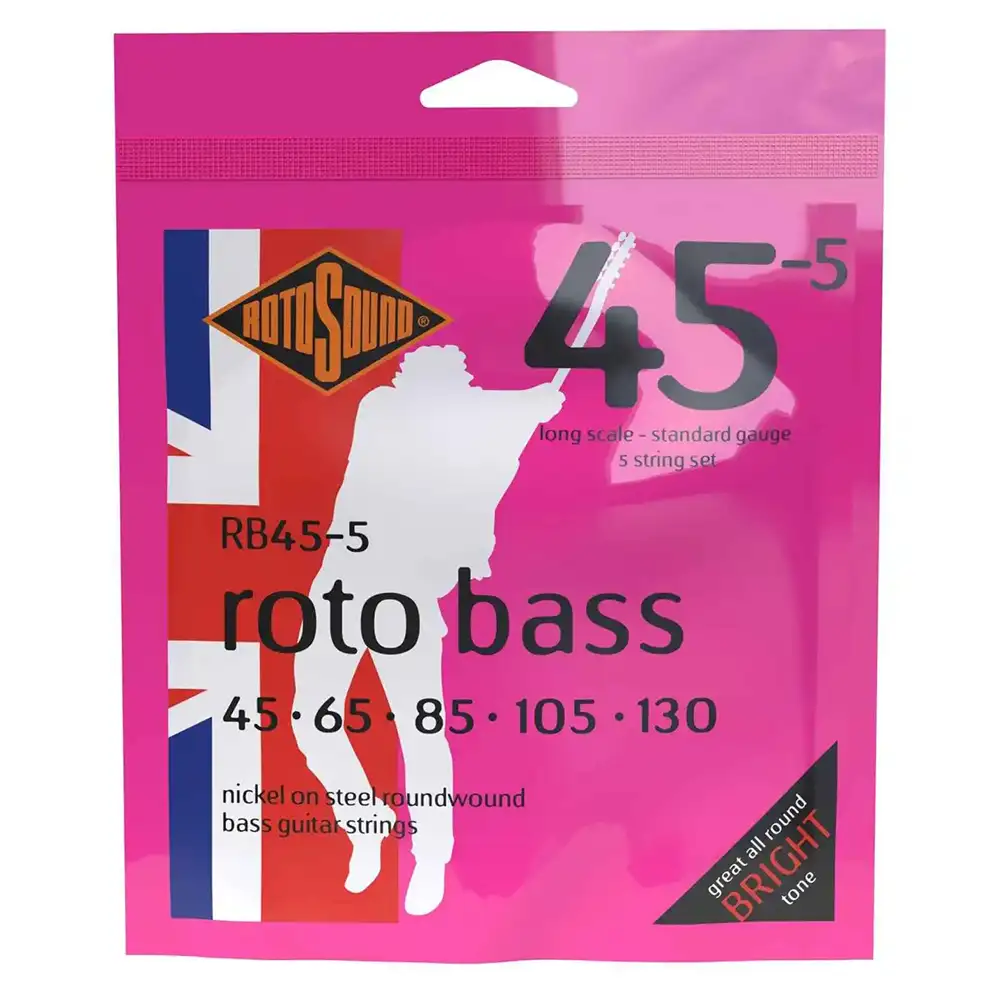 Rotosound RB45-5 Roto Bass Nickel 5-String Standard 45-130