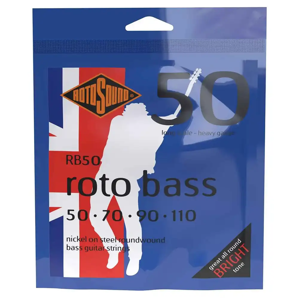 Rotosound RB50 Roto Bass Nickel Heavy 50-110