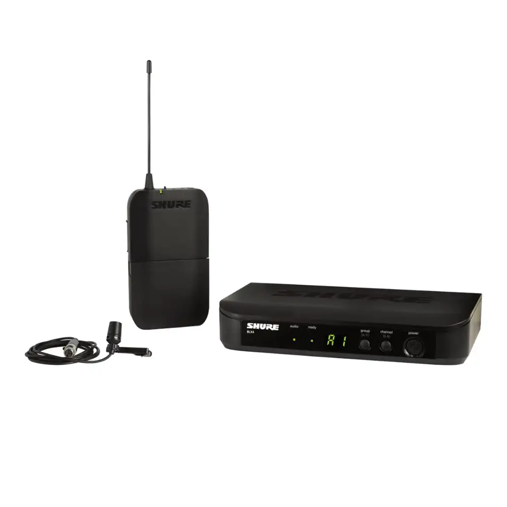 Shure BLX14/CVL-K3E Wireless Cardioid Lavalier Microphone System