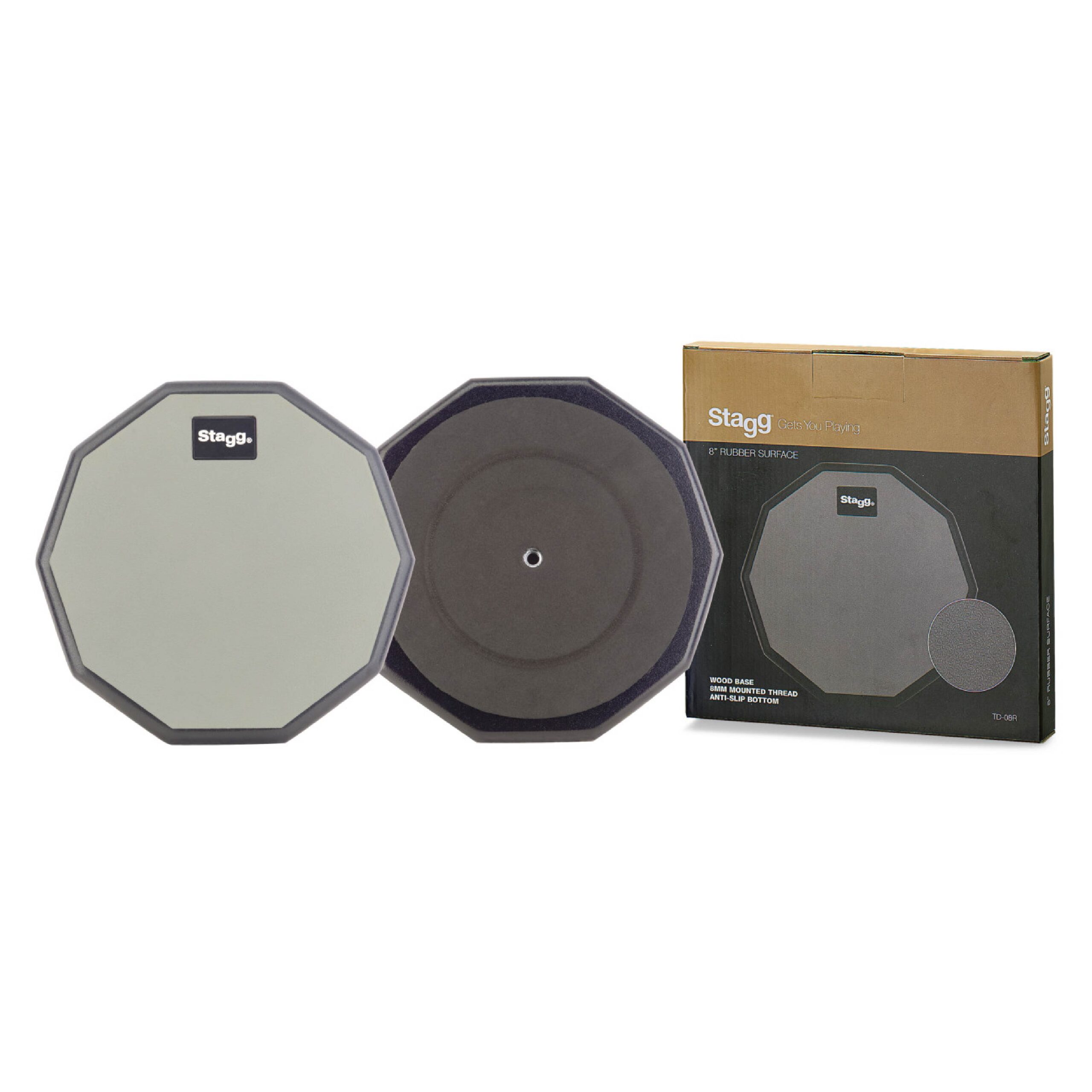 Stagg TD12R 08 Inch Practice Pad