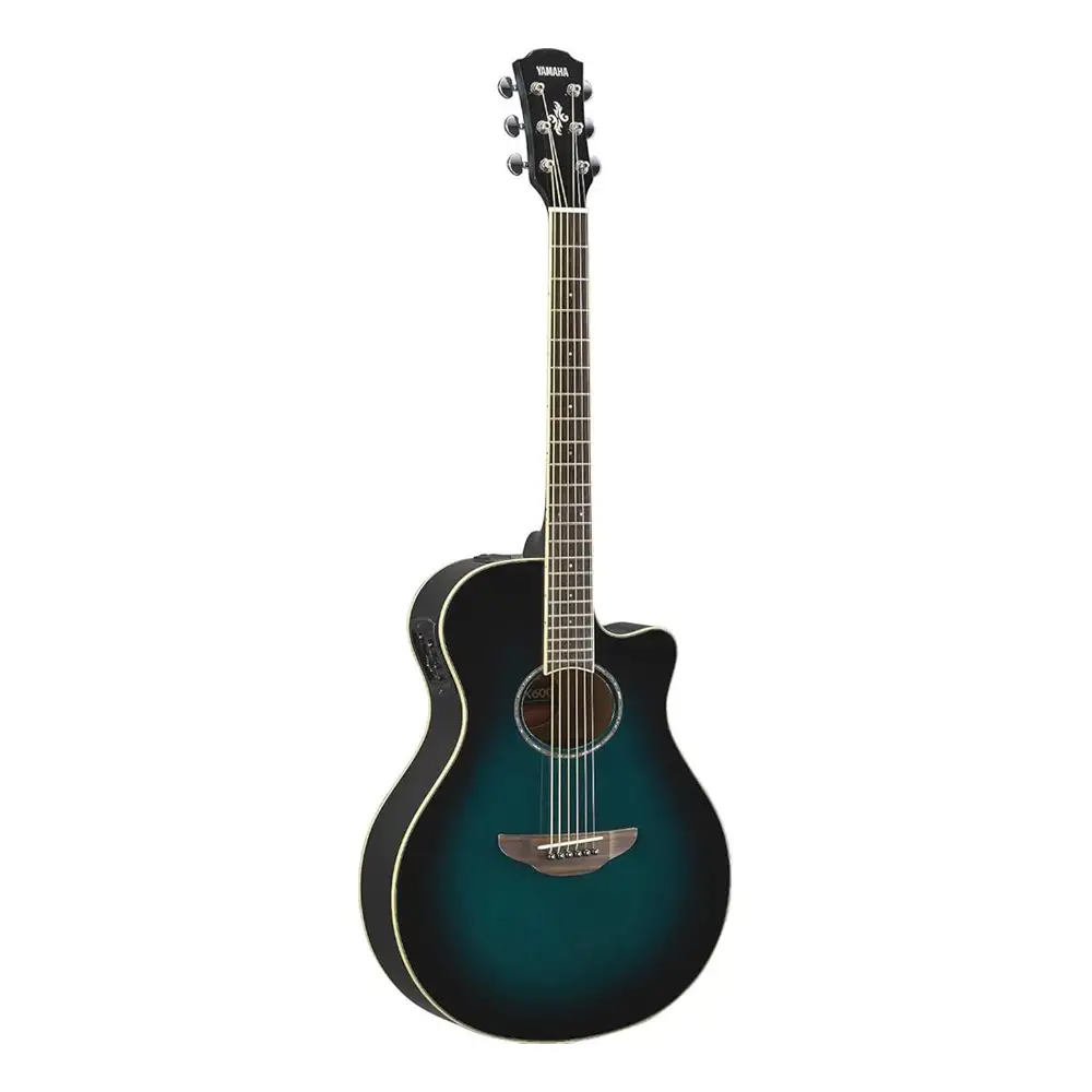 Yamaha APX600 NAT Acoustic Guitar Blue Burst