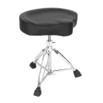rubiQube SB771B – Heavy Duty Drum Stool with Saddle Seat